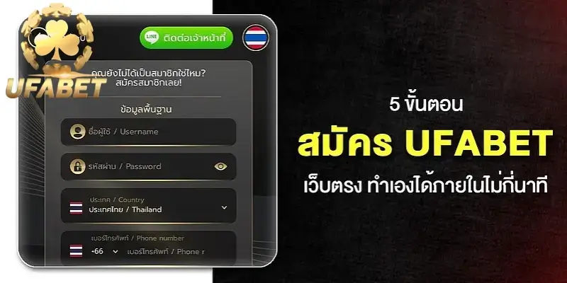 สมัครสมาชิก UFABET